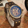 SHENHUA Men's Fashion Hollow out Watch Antique Fully Automatic Mechanical Watch - V.I.P Digital Presence