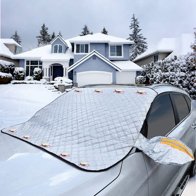 Car Snow Block Front Windshield Cover Anti-Frost Anti-Freeze Sunshade Shade Winter Snow Block Auto Supplies Sunshad - V.I.P Digital Presence