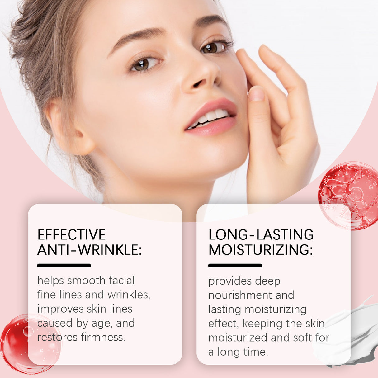 Moisturizing Face Essence Hydrates And Moisturizes To Improve Skin Facial Treatment To Reduce Fine Lines