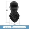 Winter Cycling Warm Scarf For Men And Women Double Layer With Fleece Thickened Cold Mask Windproof Ear Protector Head Cover