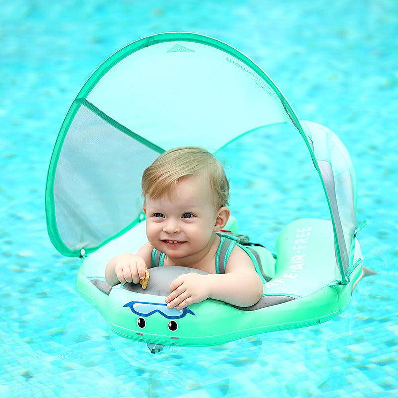 Mambobaby Non - inflatable Baby Swim Float, Foot Cushion, Seat, Fun Swimming Toys, Gift for Boys and Girls - V.I.P Digital Presence