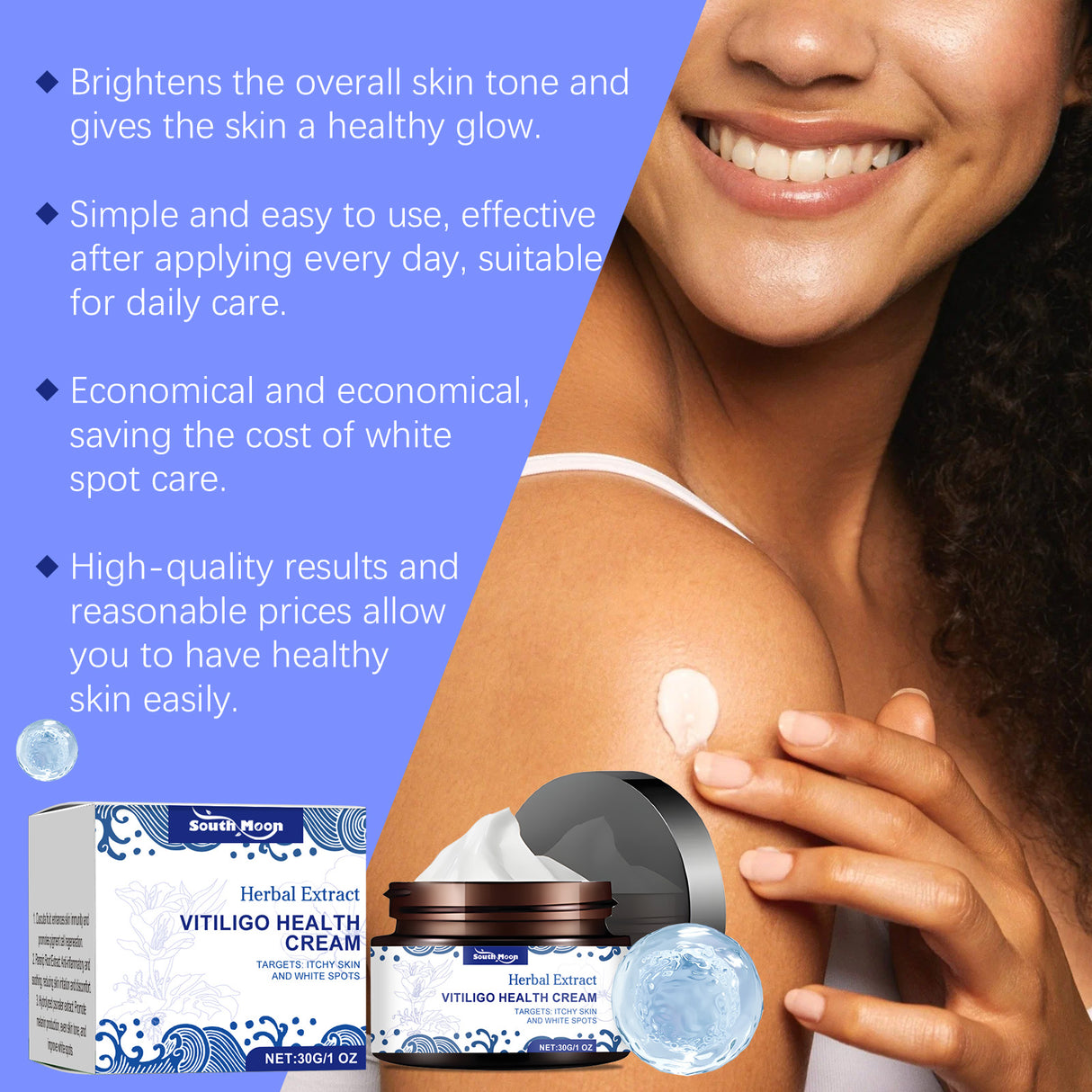 Skin Care Cream Equalizes Skin Tone, Moisturizes And Hydrates All Over The Skin - V.I.P Digital Presence