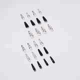 Butterfly Wearing Leopard-Print Nail Piece Scrub Manicure Wearing Nail Patch With Drill Nail Patch - V.I.P Digital Presence