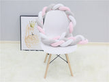 1Pcs 1M/2M/3M Baby Handmade Nodic Knot Newborn Bed Bumper Long Knotted Braid Pillow Baby Bed Bumper Knot Crib Infant Room Decor - V.I.P Digital Presence