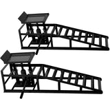 Car truck service ramp lift, garage car lift hydraulic ramp black 5-ton, maintenance frame lift (2 packs) black - V.I.P Digital Presence
