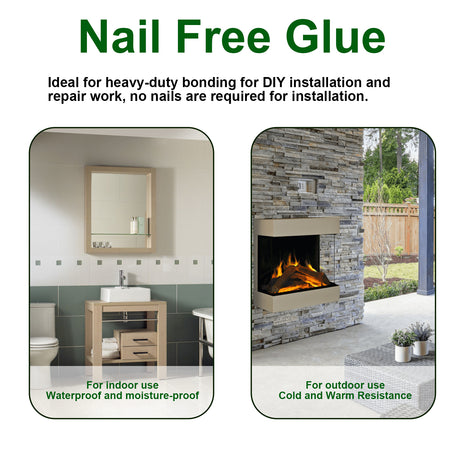 Nail Free Adhesive, Strong Adhesion Fast Drying Metal Plastic Adhesive Glass Adhesive Fast Drying Multi-Functional Adhesive - V.I.P Digital Presence