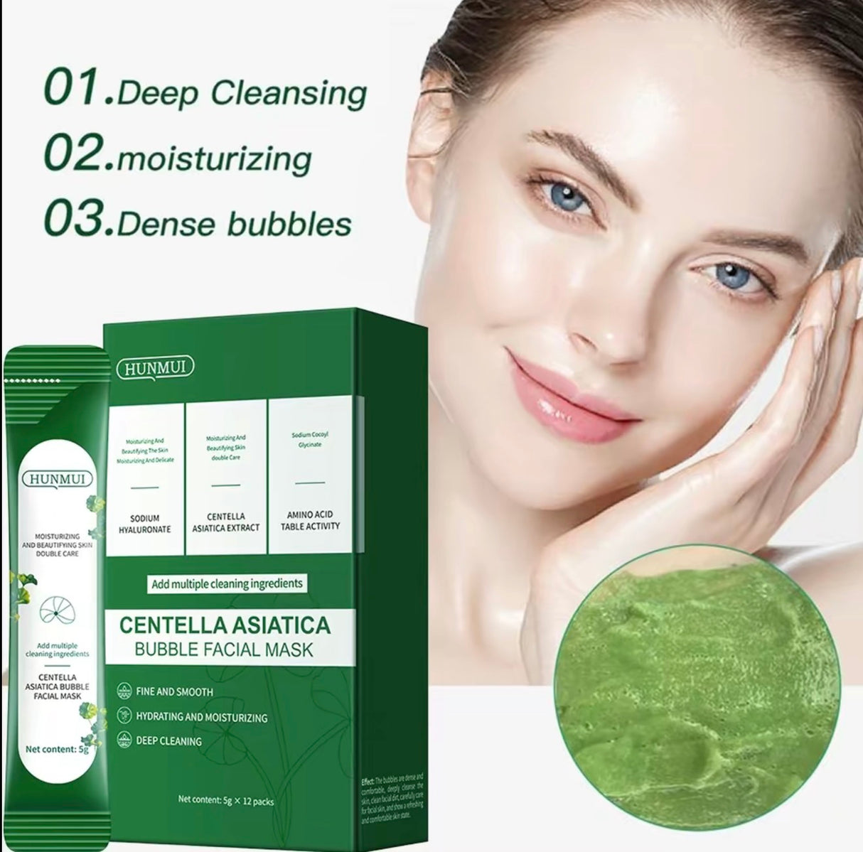 Centella Clear Foam Mask