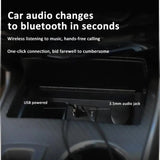 AUX car Bluetooth connection cable, USB car audio cable, audio call navigation conversion cable - V.I.P Digital Presence