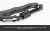 5 in 1 Outdoor Multi Function Mountaineering Buckle Fast Hanging Buckle Cross Screwdriver Carabiner Bottle Opener Wine Opener - V.I.P Digital Presence