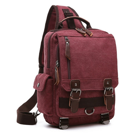 Canvas Backpack Men Travel Back Pack Multifunctional Shoulder Bag for Women Laptop Rucksack School Bags Female Daypack - V.I.P Digital Presence