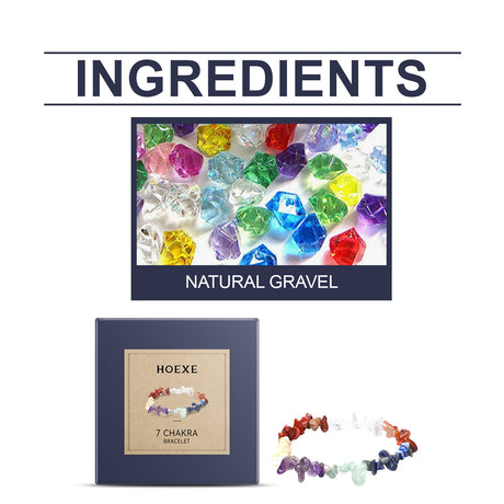 Seven-Color Bracelet Seven-Color Simple Jewelry Stone Bead Wheel Yoga Beaded Bracelet - V.I.P Digital Presence