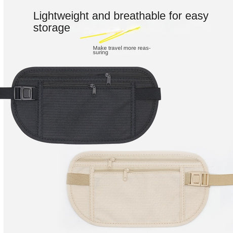 Sports waist bag for men and women, close fitting invisible outdoor running waist bag, multifunctional ultra-thin mobile phone waist bag - V.I.P Digital Presence