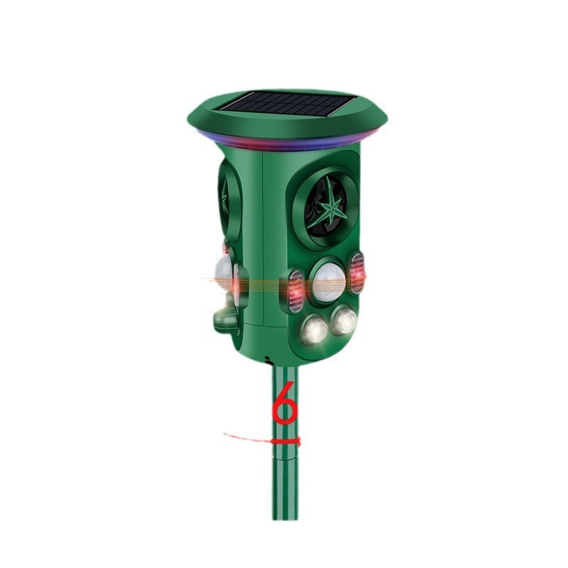 360° Solar Animal Repeller Animal Alarm Intelligent Sensor Cat and Dog Repeller
