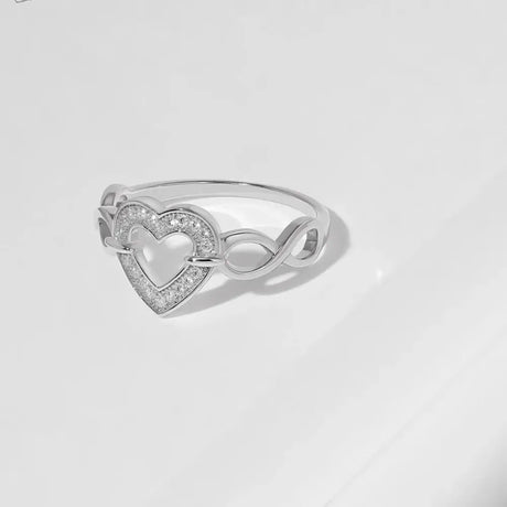 925 Sterling Silver Heart Ring - V.I.P Digital Presence