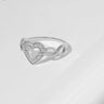 925 Sterling Silver Heart Ring - V.I.P Digital Presence