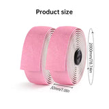 Road Bike Handlebar Tape: Double-Pinyin Cloud Pattern, Gradient Color, Comfortable, Shock - Absorbing, Breathable - V.I.P Digital Presence
