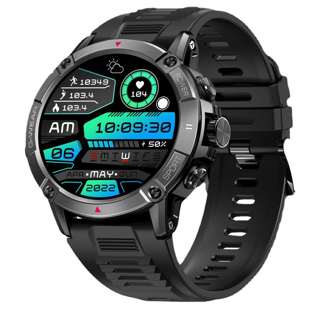 NX8 smartwatch 1.52 inch screen one click link Bluetooth call exercise heart rate detection IP68 waterproof - V.I.P Digital Presence