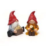 Resin Couple Dwarf Decoration Creative Courtyard Garden Elf Dwarf - V.I.P Digital Presence
