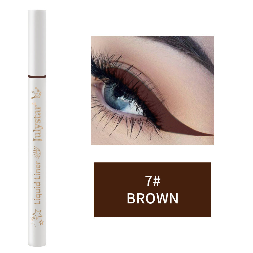 Soft Tip Color Eyeliner Waterproof Durable Liquid Eyeliner White Eyeliner Pencil Very Fine Liquid Eyeliner Pen - V.I.P Digital Presence