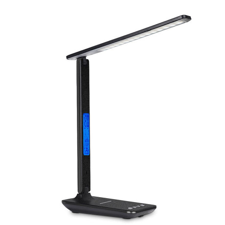 Folding alarm clock, time display, learning, reading, business, office, adjustable light, eye protection desk lamp - V.I.P Digital Presence