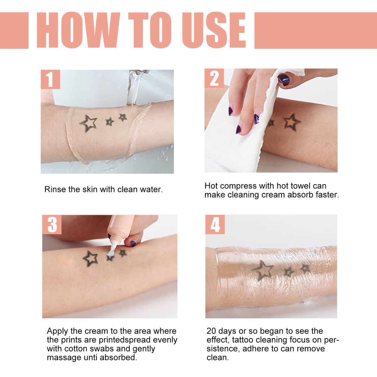 Print Remover, Plant Essence Tattoo Fade Fading Clean And Lighten Eyeliner Cleaning Cream - V.I.P Digital Presence