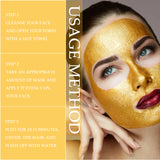 24k Gold Peel Mask Deeply Cleanses The Skin Of Blackheads, Pimples, Delicate Pores And Tighteners Skin Care - V.I.P Digital Presence