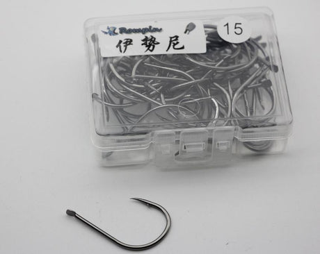 Rompin 200pcs/Box Multiple Sizes High Carbon Steel Fishing Hook - V.I.P Digital Presence