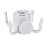 Portable Beach Umbrella Hook: 4-prong, universal for hats, bags, clothes; fits camping/beach umbrellas. - V.I.P Digital Presence