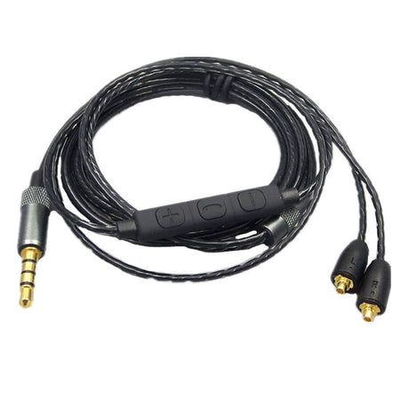 Suitable for Shure MMCX SE215 SE535 SE846 UE900 volume adjustable headphone cable - V.I.P Digital Presence