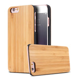 Geniune Bambus Fall Für iPhone 6 6 s Plus 100% Natürliche Holz Abdeckung Für iPhone 5 5 s SE X 7 8 Plus 6 6 s Xr Xs Max Funda Tasche - V.I.P Digital Presence