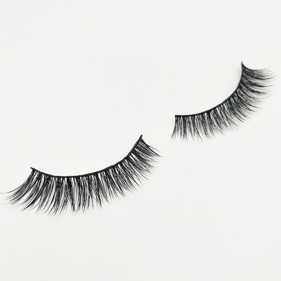 1Pair Mink Lashes 3D Mink  Long False Eyelashes Natural Lightweight Mink Eyelashes - V.I.P Digital Presence