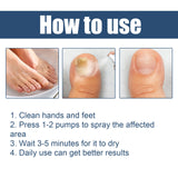 Nail Care Spray Gently Cleans Foot Nails Moisturizing And Brightening Nail Care Spray - V.I.P Digital Presence