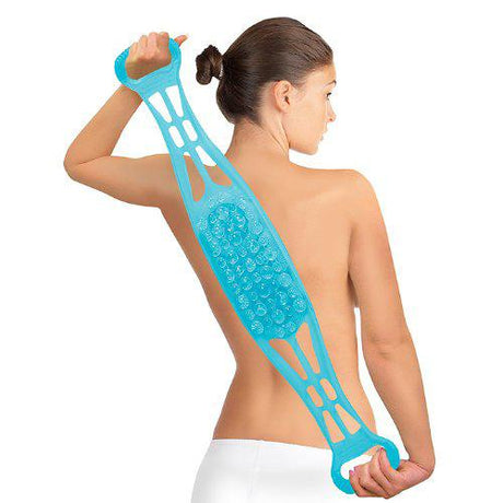Silicone Dual Sided Back Scrubber Double Chopping Belt Scrubber Washer Bath Cleaning Tools - V.I.P Digital Presence