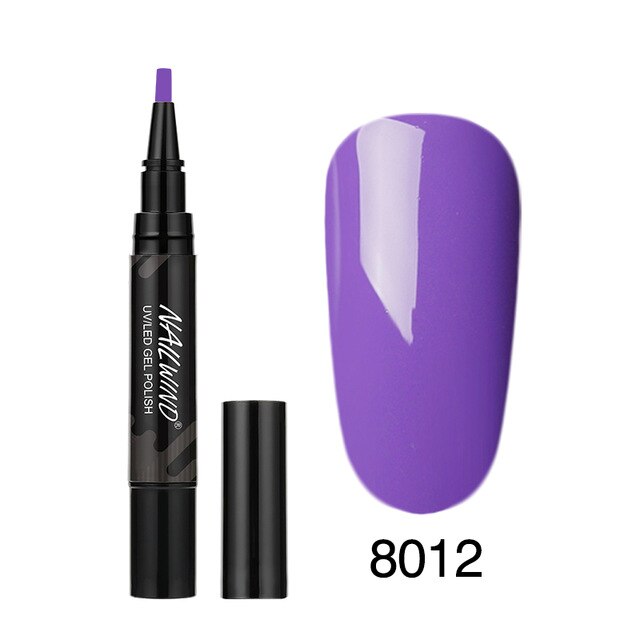 Art Manicure Venalisa 60 Colors Soak Off Enamel Convenience Clean Nail Glue Pen - V.I.P Digital Presence