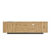 70 inch modern TV stand with 3 cabinets and drawers, entertainment center can accommodate TVs under 80 inches - V.I.P Digital Presence