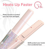 Electric USB Hair Straightening Brush Straightener Brush Multifunctional Comb Straightening Styler Hair Curler - V.I.P Digital Presence