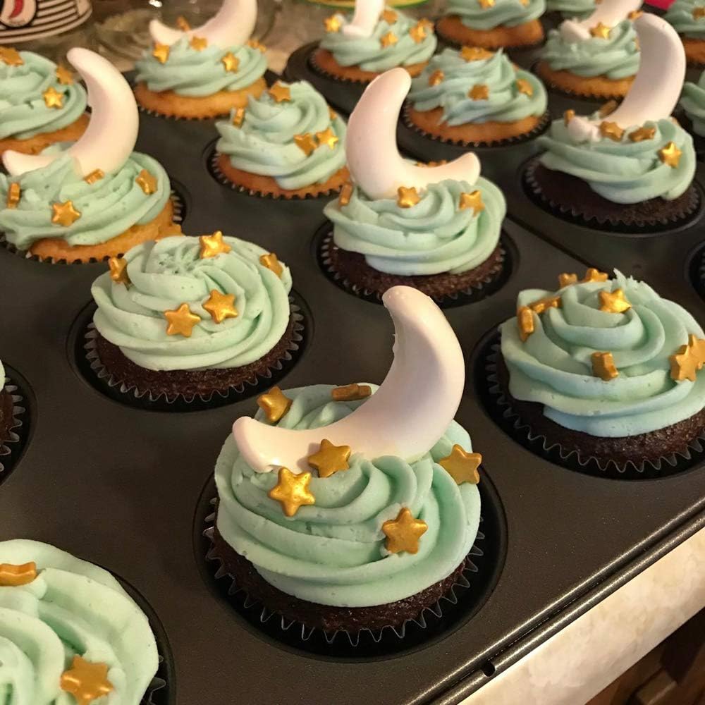 18 Chain Moon Silicone Ice Grid Mold Cold Soap Mold Creative Silicone Mold Bending Moon Chocolate Mold - V.I.P Digital Presence