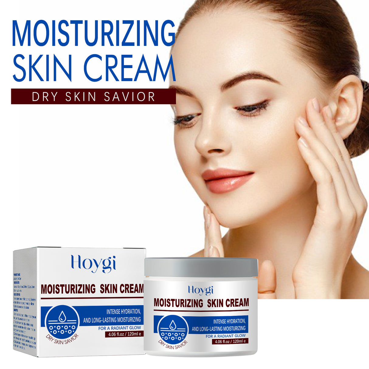 Facial Cream, Deep Moisturizing, Soothing, Firming, Tender Skin Moisturizing And Brightening Cream
