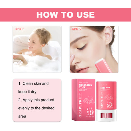 Sunscreen Stick, All Available Light Dry Solid Isolation Protective Cream - V.I.P Digital Presence