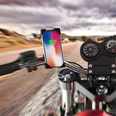 Motorcycle Handlebar Bike Mobile Cell Phone Mount Holder Support Bicycle Phone Stand For 4-6.5 inches For Samsung Huawe Xiaomi - V.I.P Digital Presence