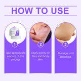 Violet Skin Repair Cream Gently Moisturizes Body Skin And Relieves Dry, Flushed Skin Care