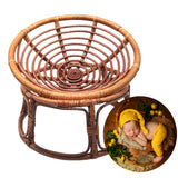 Newborn photography props rattan chair studio shooting supplies auxiliary shooting props handmade - V.I.P Digital Presence
