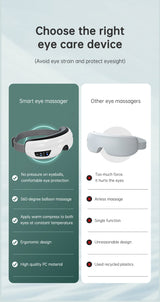 Eye Massager Air Pressure Vibration Eye Protector Bluetooth Eye Massage Relax Migraines Relief Improve Sleep - V.I.P Digital Presence