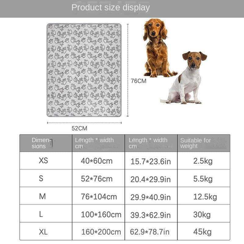 Pet Blanket Warm Cut Flower Footprint Cover Blanket Cat Dog Mat Fleece Embossed Pet Blanket - V.I.P Digital Presence