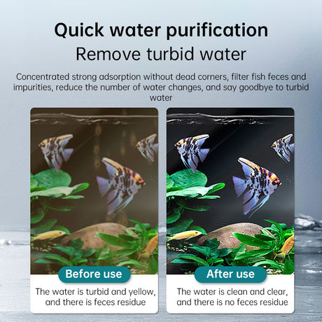 Multifunctional Aquarium Sponge Filter: Water Purifier, Pump, Wave Maker, with Suction Cup & Air Pump - V.I.P Digital Presence