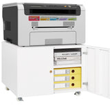 Office furniture Copier Cabinet white mobile pedestal file Printer Stand - V.I.P Digital Presence