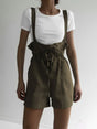 Drawstring Wide Strap Overalls with Pockets - V.I.P Digital Presence