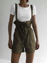 Drawstring Wide Strap Overalls with Pockets - V.I.P Digital Presence