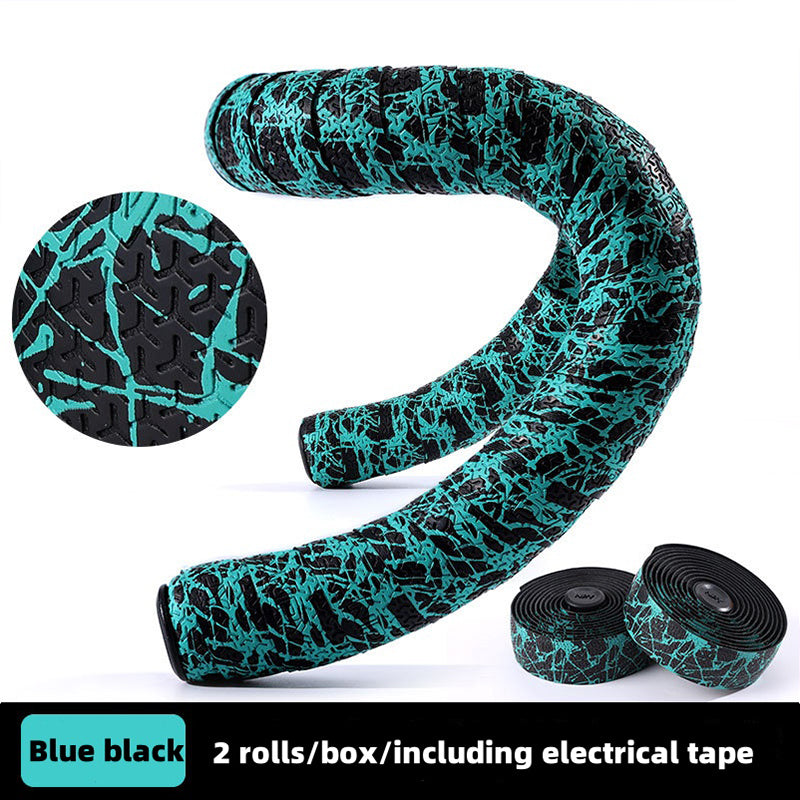 Npy EVA PU Road Bike Handlebar Tape, Anti - Slip & Shock - Absorbing, Sakura Design, with End Plugs - V.I.P Digital Presence