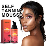 Self Tanning Mousse, Body Black Wheat Skin Hydrating Deep Moisturizing After Sun Repair Cream - V.I.P Digital Presence